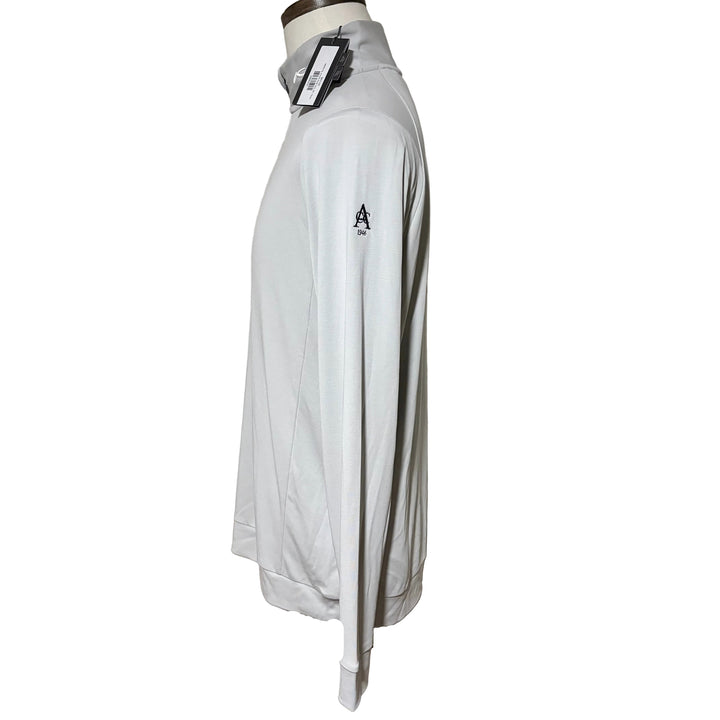 KJUS Men's Kallen Half Zip (w/logo) - Alloy - Medium - Skorzie