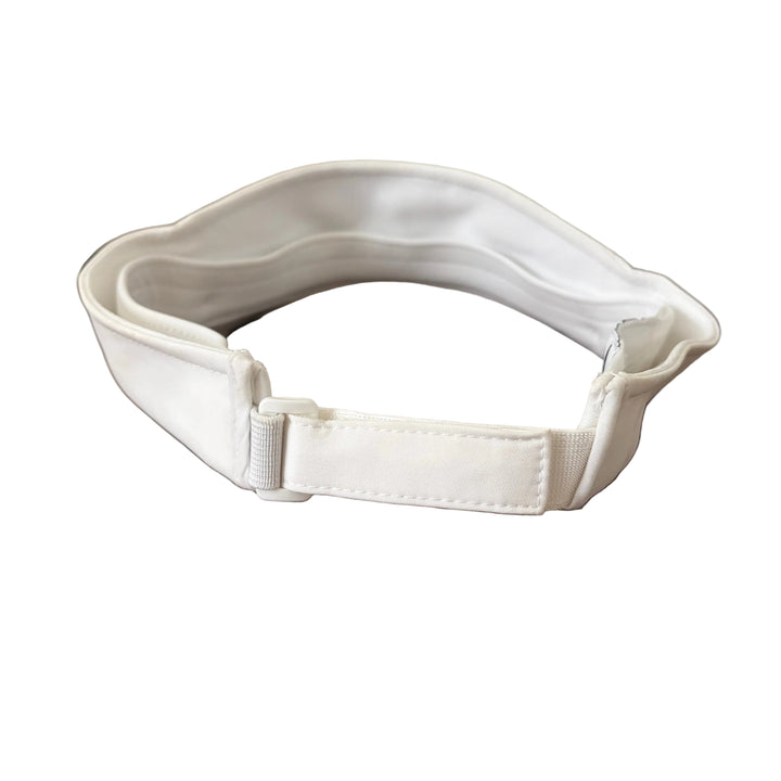 CMC Design Solid Twill Visor - White - One Size (FINAL SALE ITEM) - Skorzie