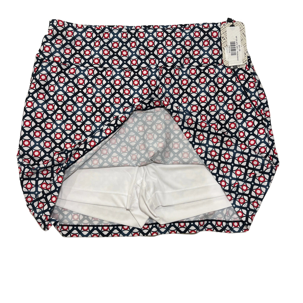 EP NY Argyle Print Skort (16.5") - White Multi - Large - Skorzie
