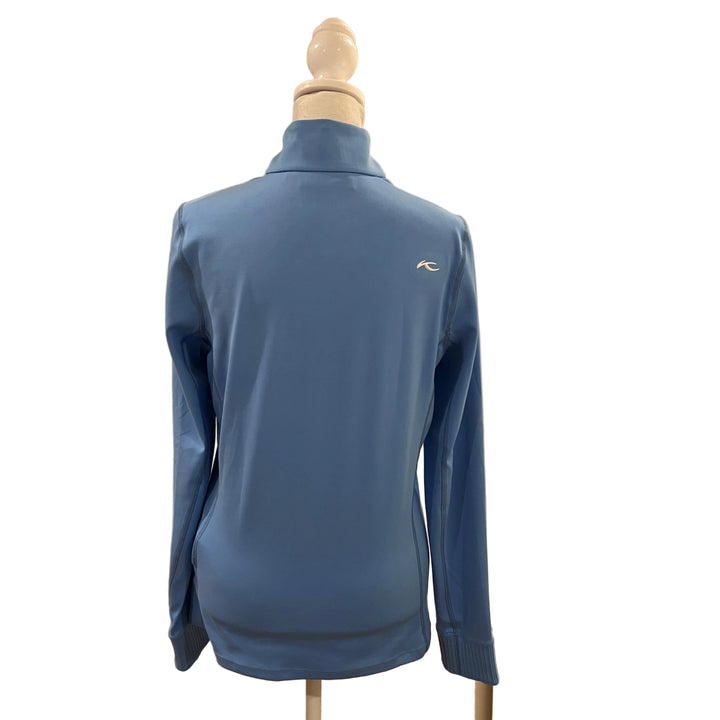 KJUS Women's Birdie Midlayer Jacket (w/logo) - Blue Opal - Small - Skorzie