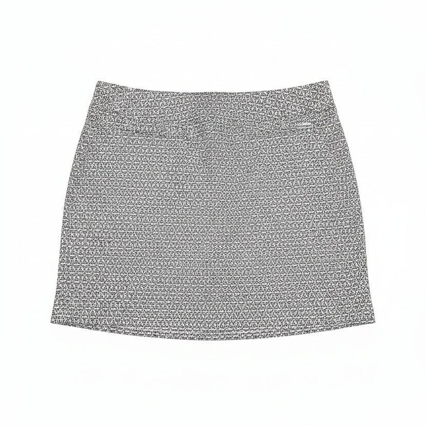 Swing Control Double Front Vent Techno Skort 18" - Black Hounds - 6 - Skorzie