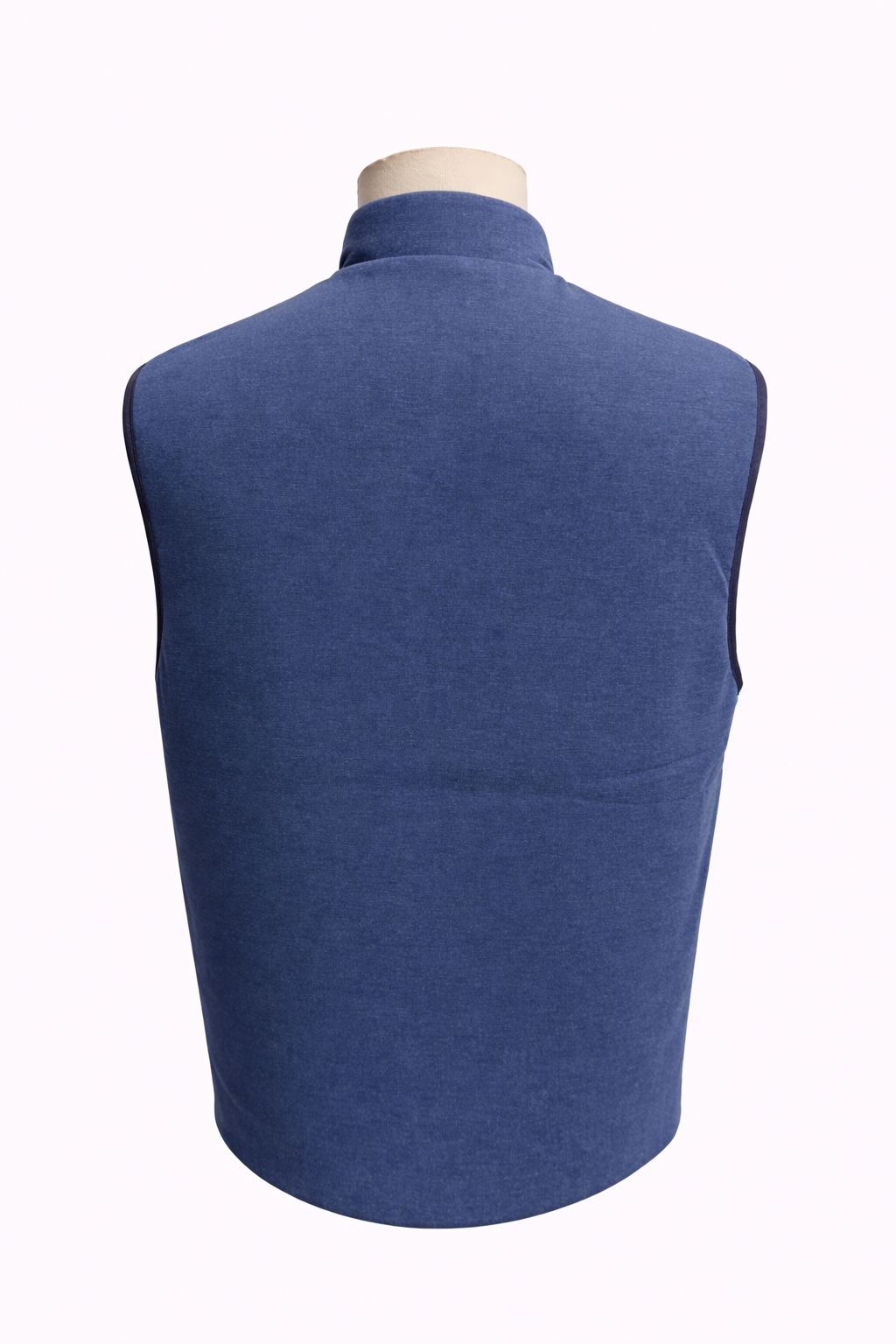 Penguin Navy Full Zip Reversible Vest - Medium - Skorzie