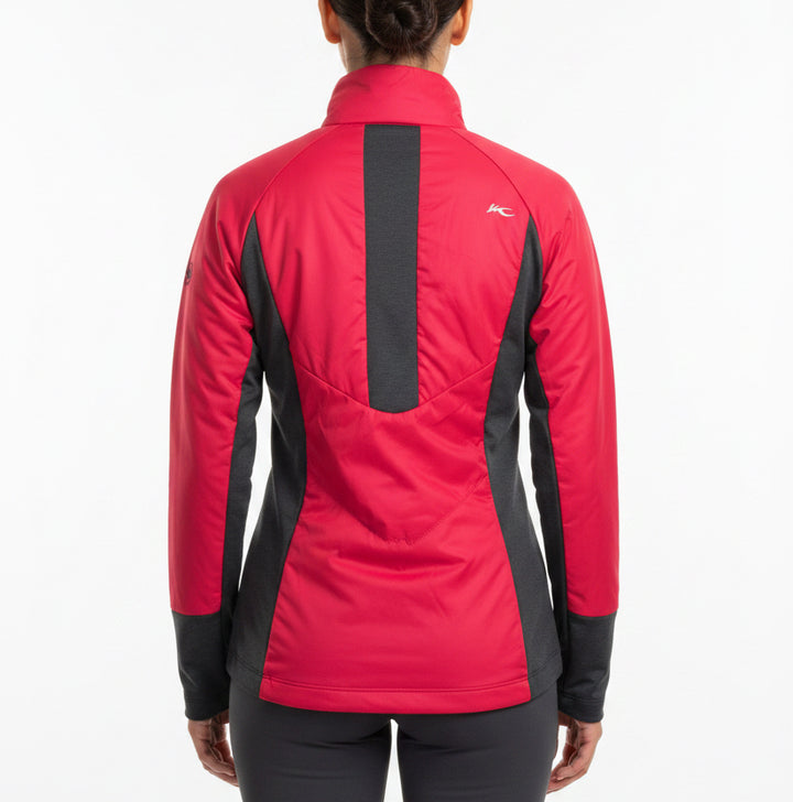 KJUS Women's Golf Jacket Radiation (w/logo) Magenta/Grey Size S