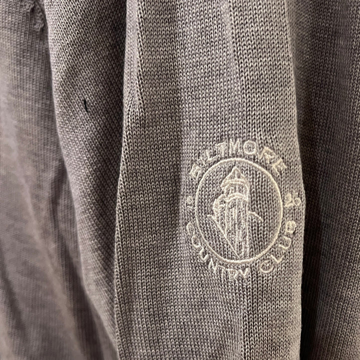 FootJoy Crewneck Sweater (w/logo) - Heather Grey - X-Large - Skorzie