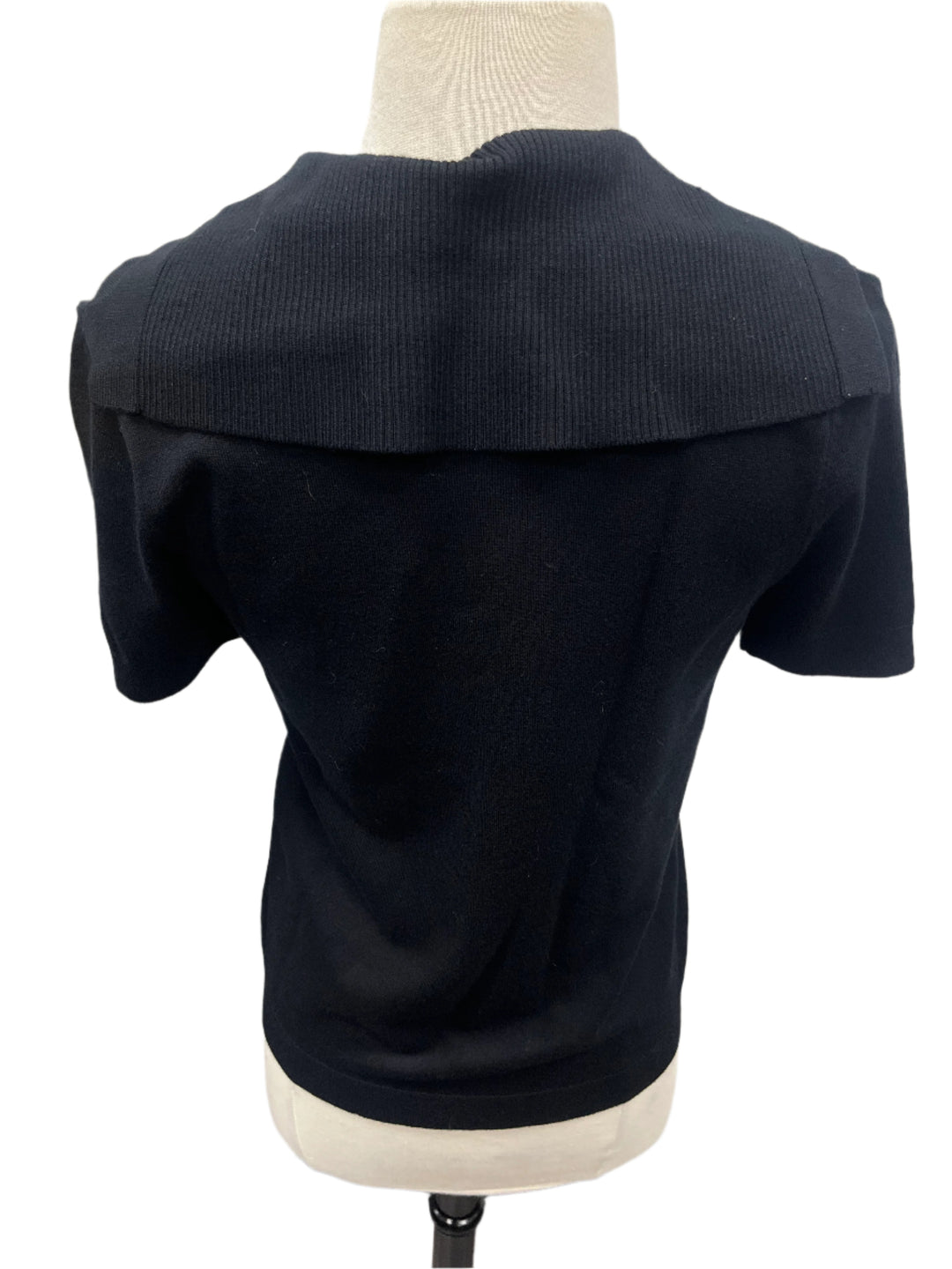 Golftini Short Sleeve Sweater - Black - Small - Skorzie