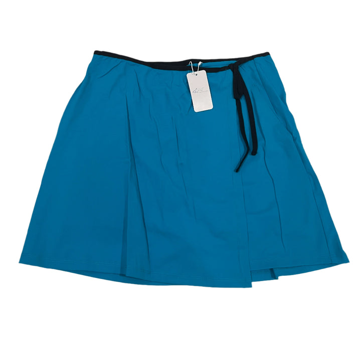 Greg Norman 17" Wrap Skort - Lagoon Blue - Medium - Skorzie