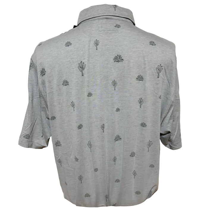 Linksoul Astoria Printed Polo (w/logo) - Light Anchor Oak - XX-Large - Skorzie