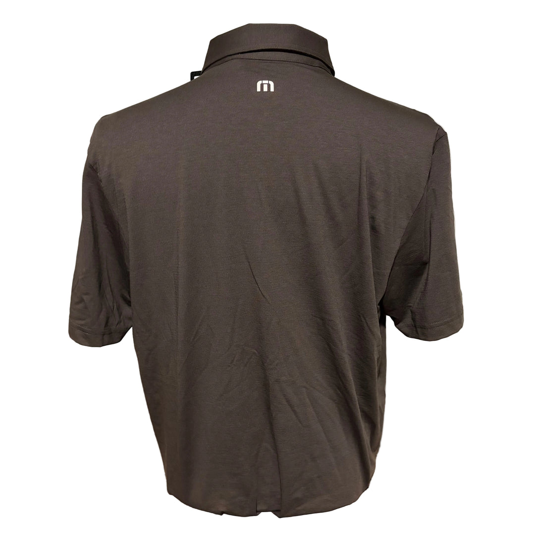Travis Mathew Orchard Walk Polo (w/logo) - Chocolate - Skorzie