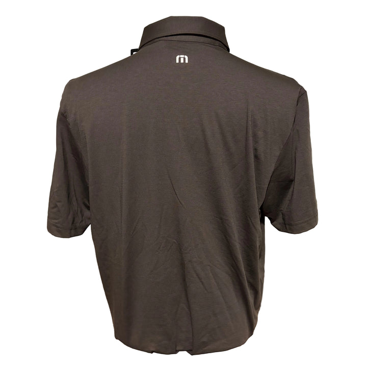 Travis Mathew Orchard Walk Polo (w/logo) - Chocolate - Skorzie