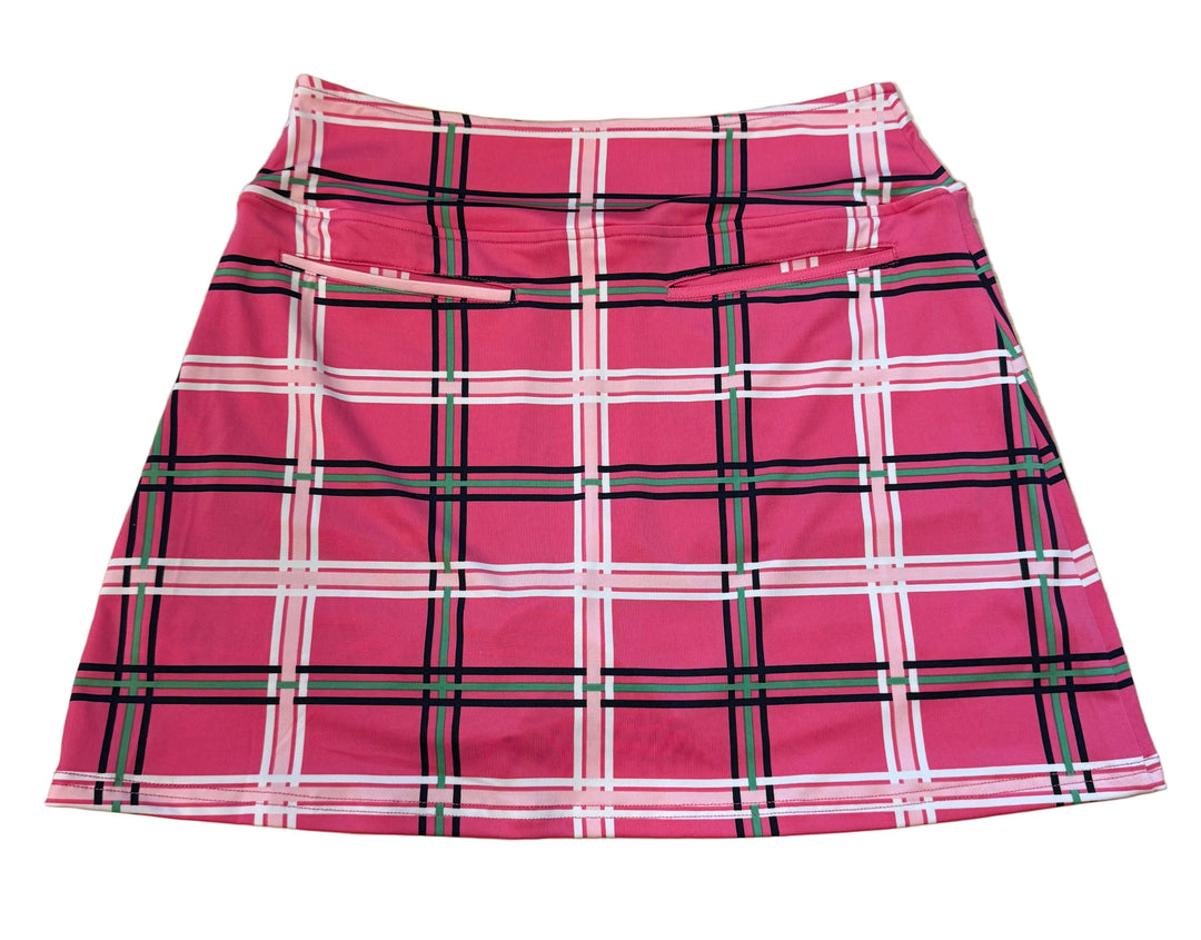 Golftini 15" Power Of Pink Pull-On Straight Skort - Pink - Small