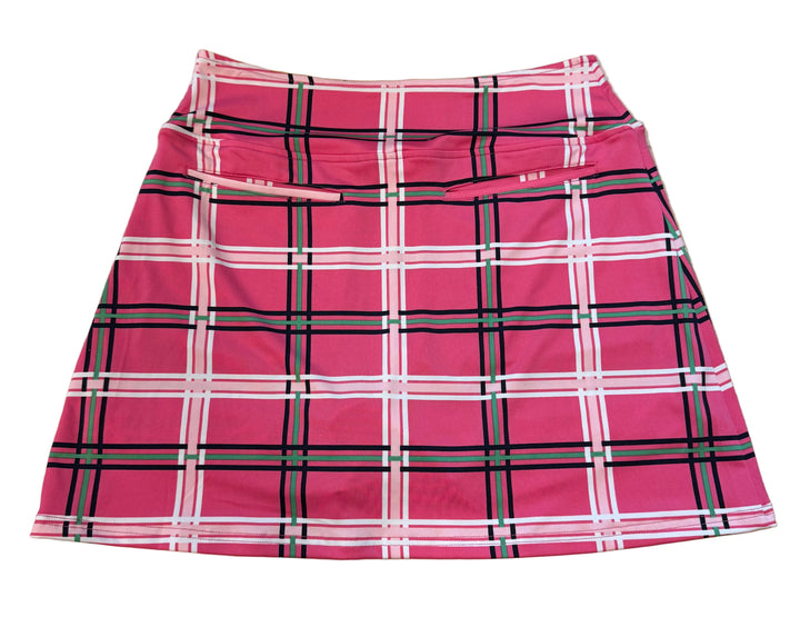 Golftini 15" Power Of Pink Pull-On Straight Skort - Pink - Small