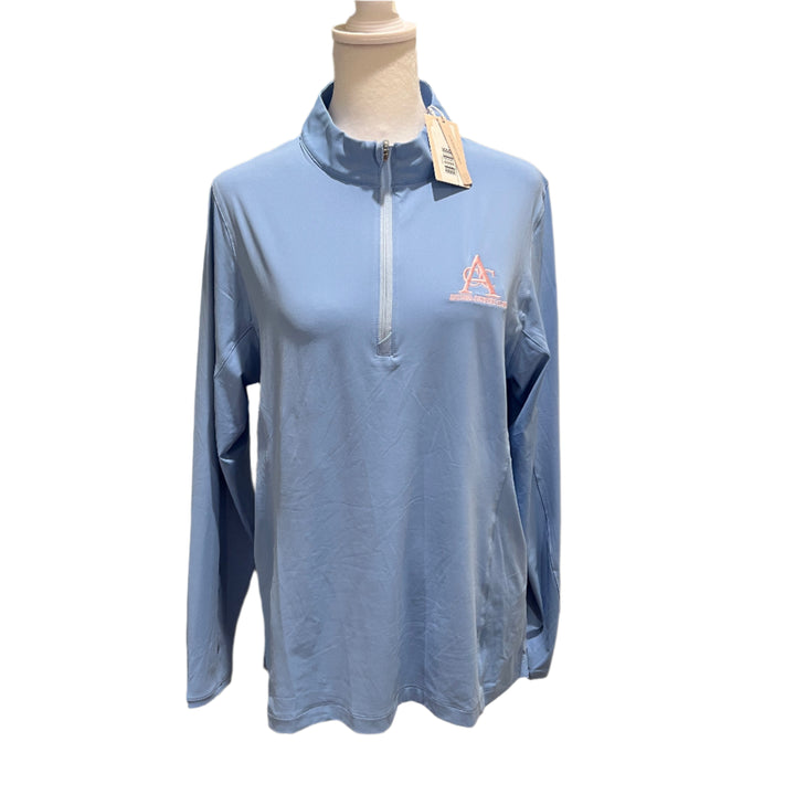 Peter Millar Lightweight Sun Shirt (w/ logo) - Cottage Blue - Skorzie