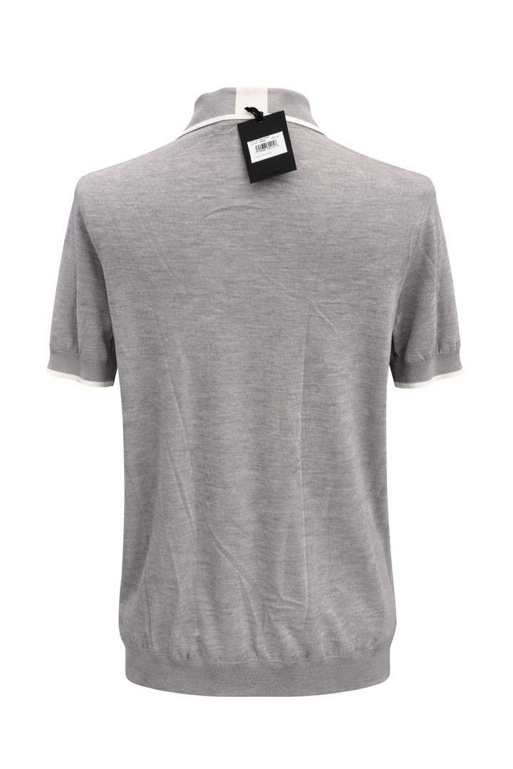 G/FORE LTD Release Merino Wool Knit Sweater Polo - Nimbus - Medium - Skorzie