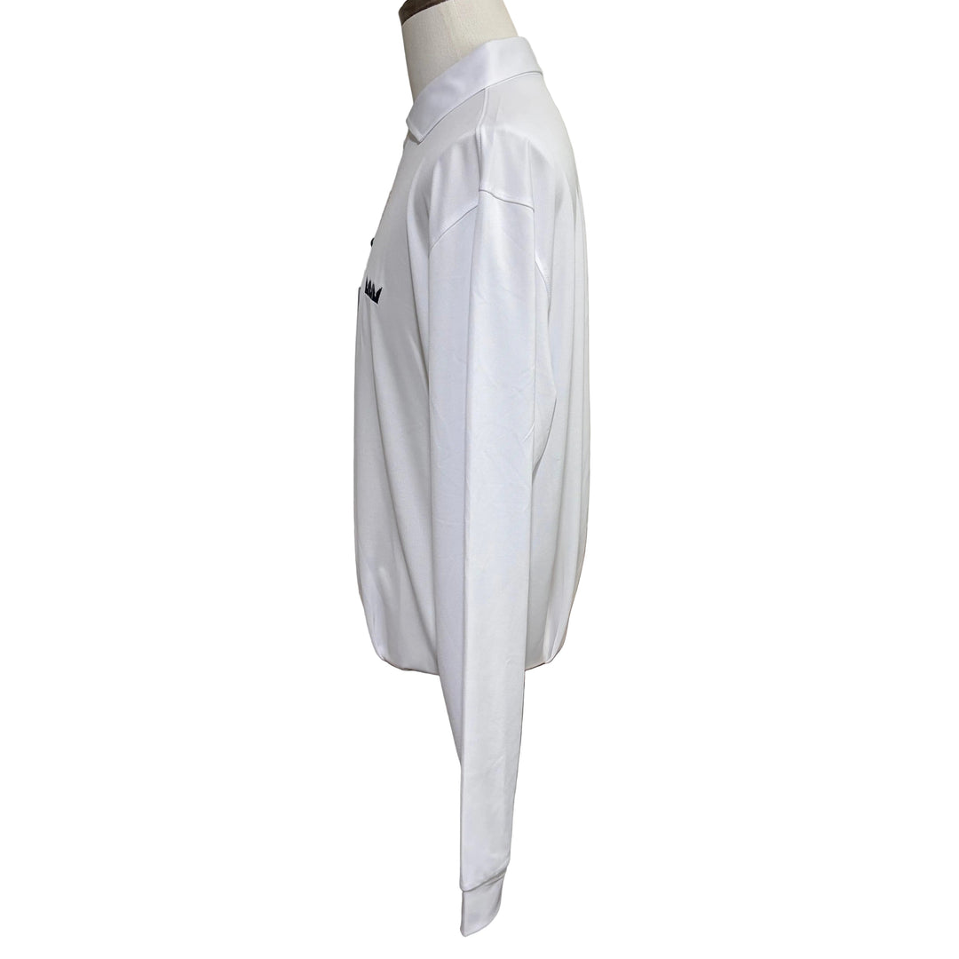 Holderness & Bourne Abbott L/S Polo (w/logo) - White - XX-Large - Skorzie