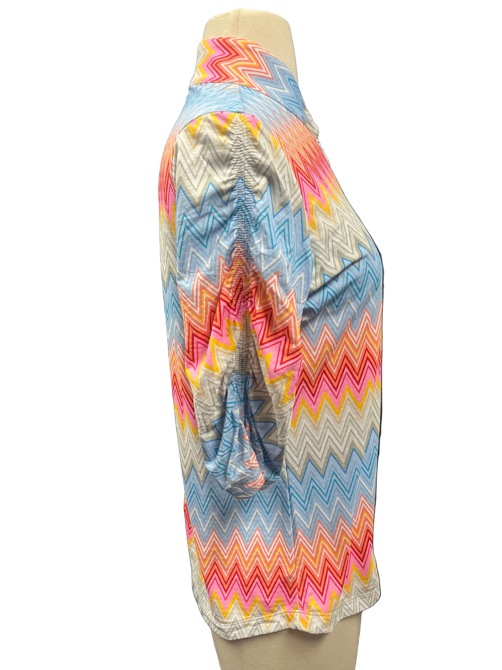 IBKUL Half Sleeve Top - Multicolored -  Small - Skorzie