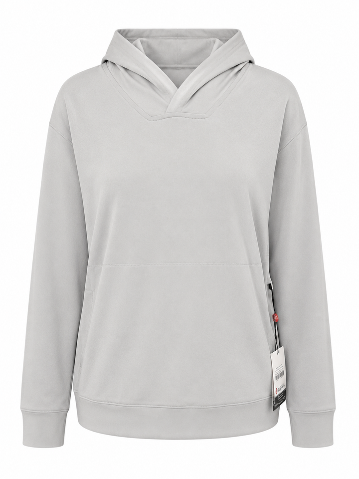 Sunice Womens Eve Soft Touch Hoodie (w/ logo) - Grey -  XS