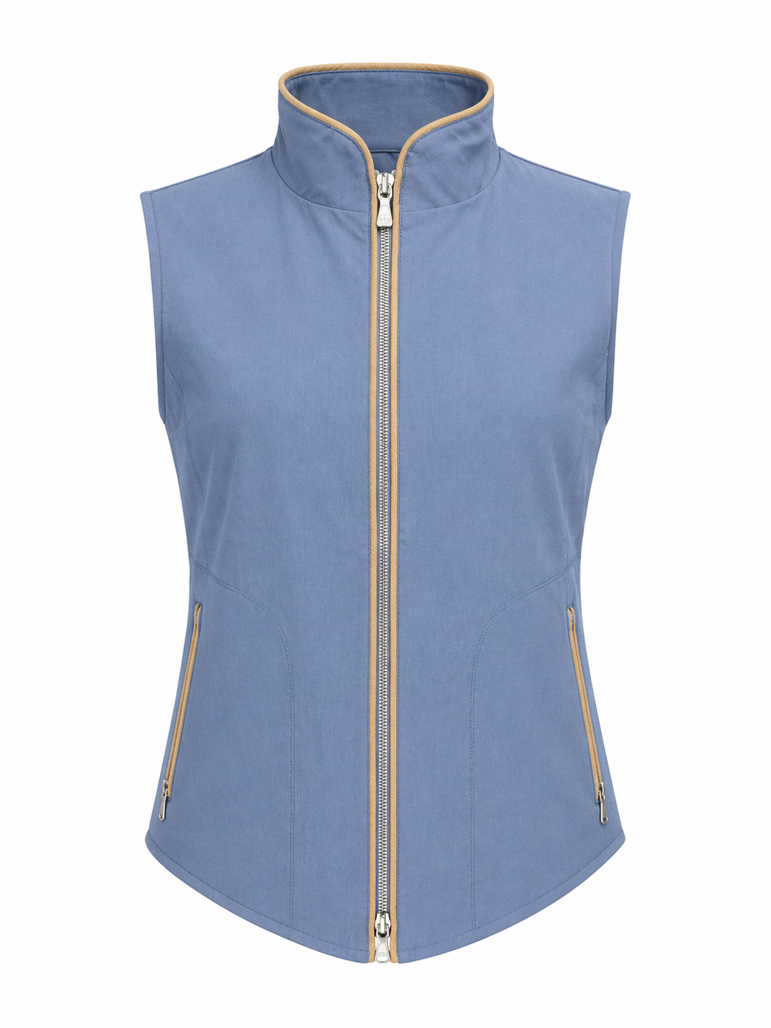 Peter Millar Women's Full-Zip Surge Vest - Blue - Large - Skorzie