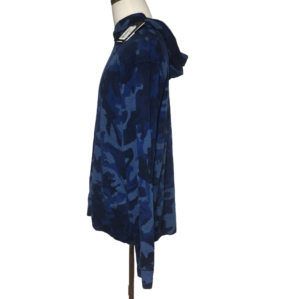 RLX Cash Sweater Pullover - Blue Camo - X-Large - Skorzie