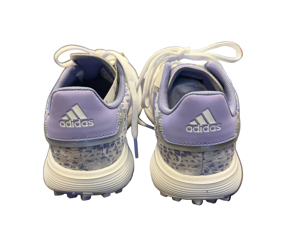 Adidas Women's Spikeless Golf Shoe - White/Purple