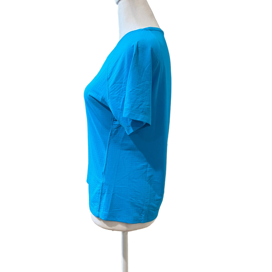 IBKUL S/S Crew Neck - Turquoise - Small - Skorzie
