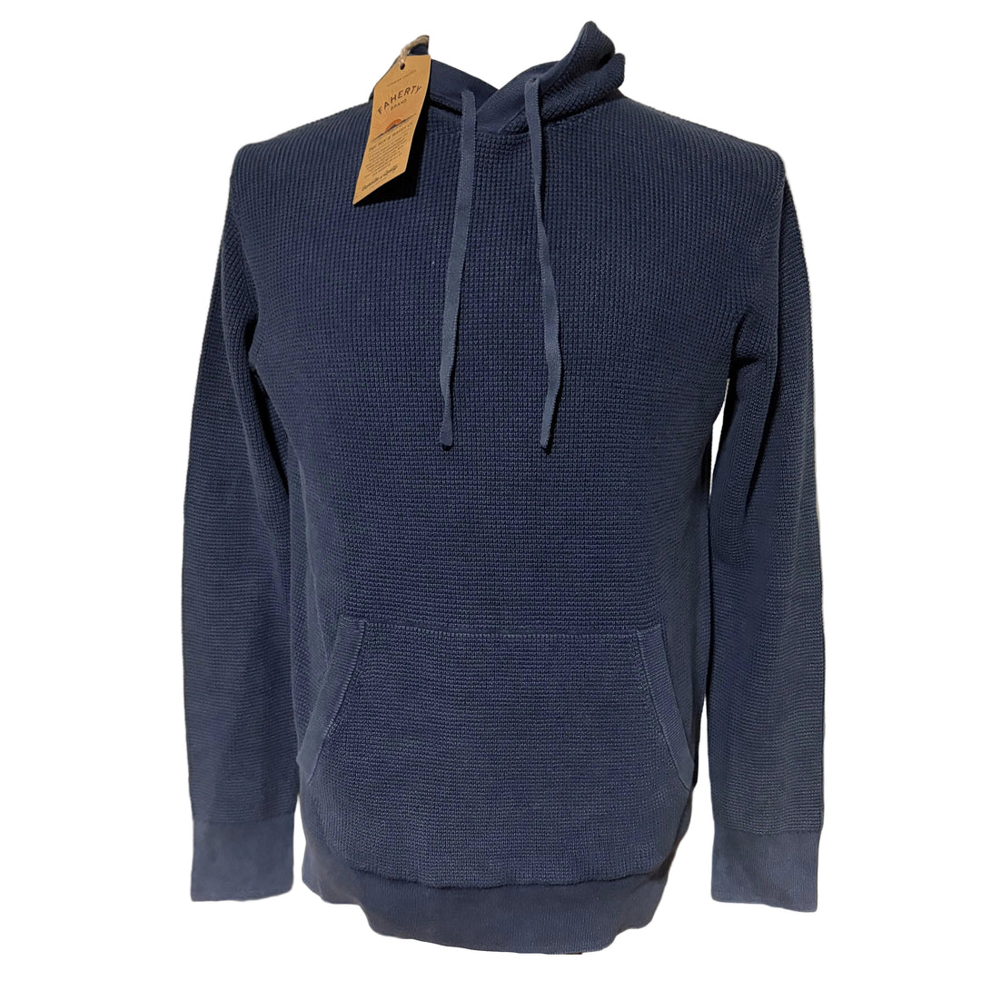 Faherty Sunwashed Sweater Hoodie - Blue Nights - Medium - Skorzie