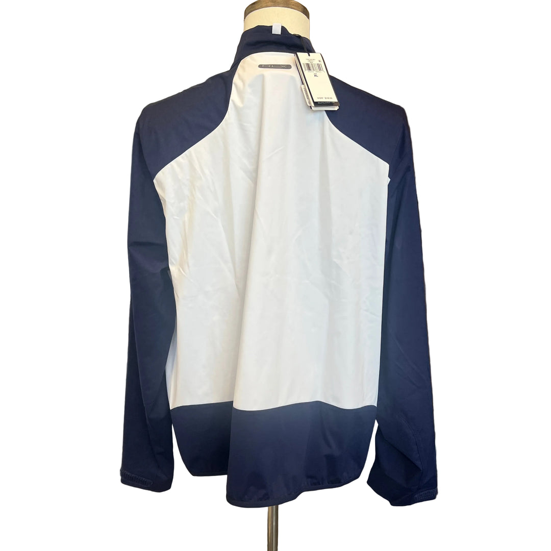 RLX Ralph Lauren Color-Blocked Packable Jacket - Navy - X-Large