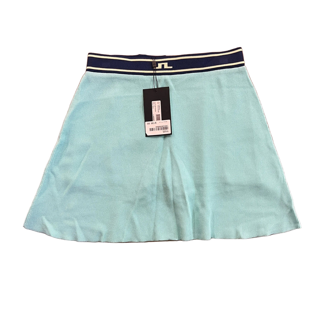 J. Lindeberg Emma Knitted Skort - Aruba Blue - Skorzie