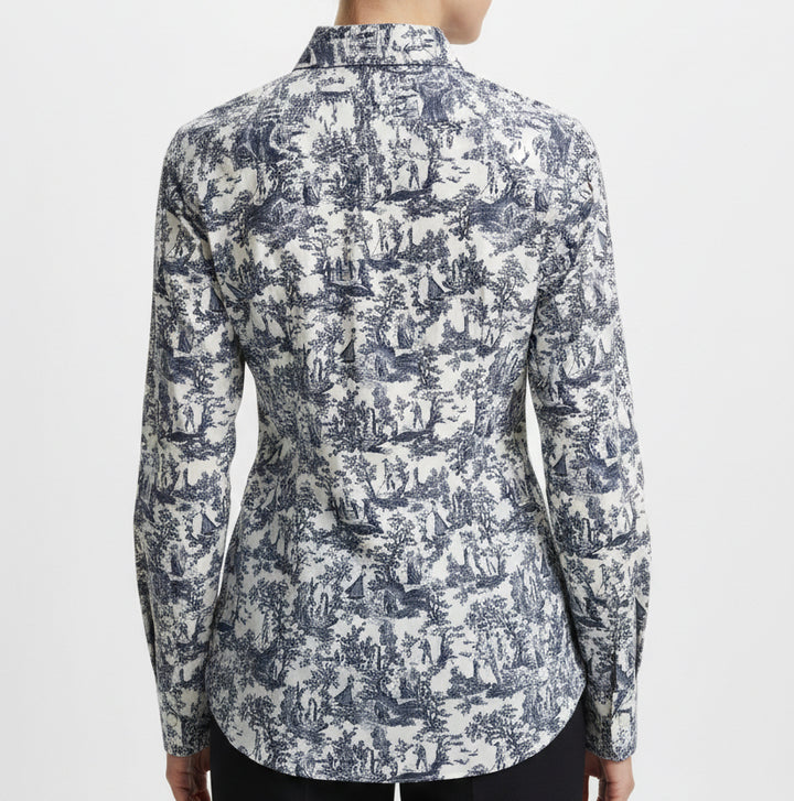 Smith & Quinn Women's Golf 1/4 Zip Ava 2.0 Sussex Toile Size S