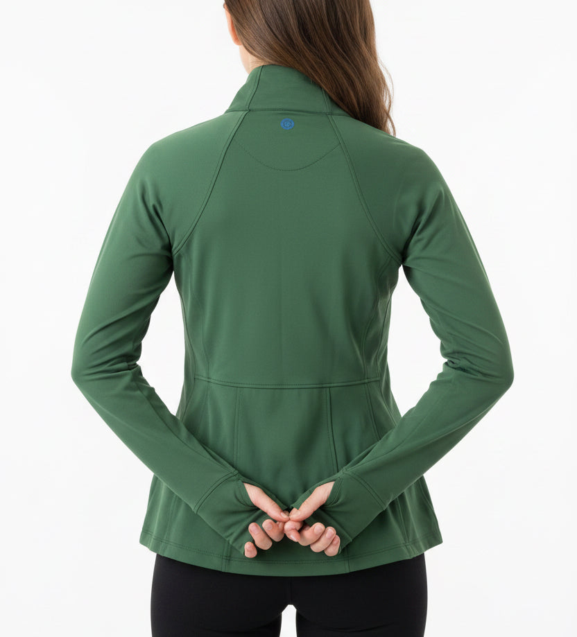 Ladies Only Women's Golf Jacket Fairway Olive Size XS