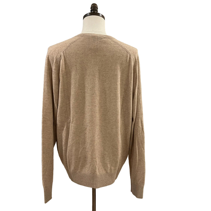 B. Draddy Cashmere Crewneck - Camel Heather - Skorzie