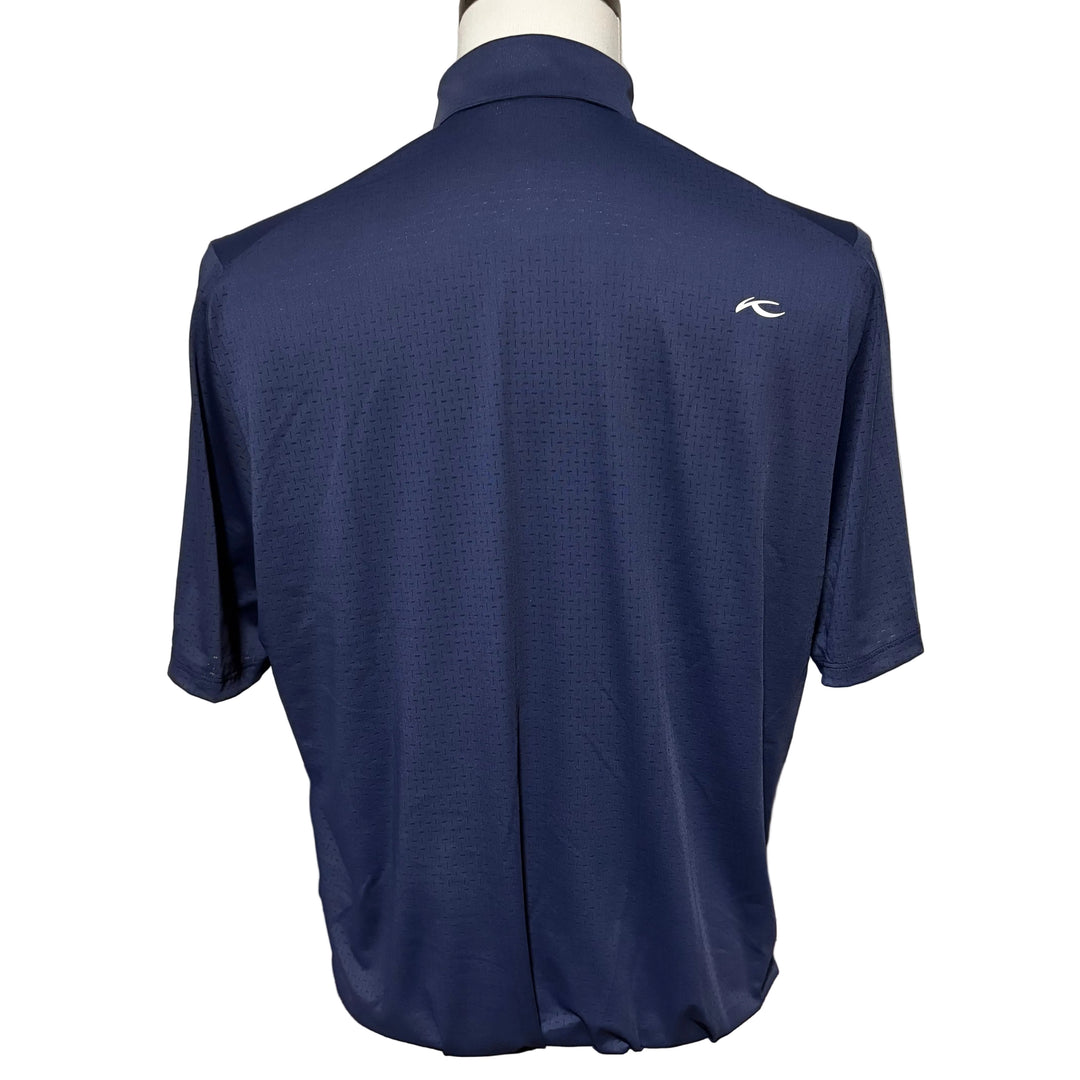 KJUS Men's Savin Structure Polo (w/logo) - Atlanta Blue - Skorzie