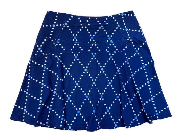 G-Lifestyle A-Line Skort - Navy Diamond - Small