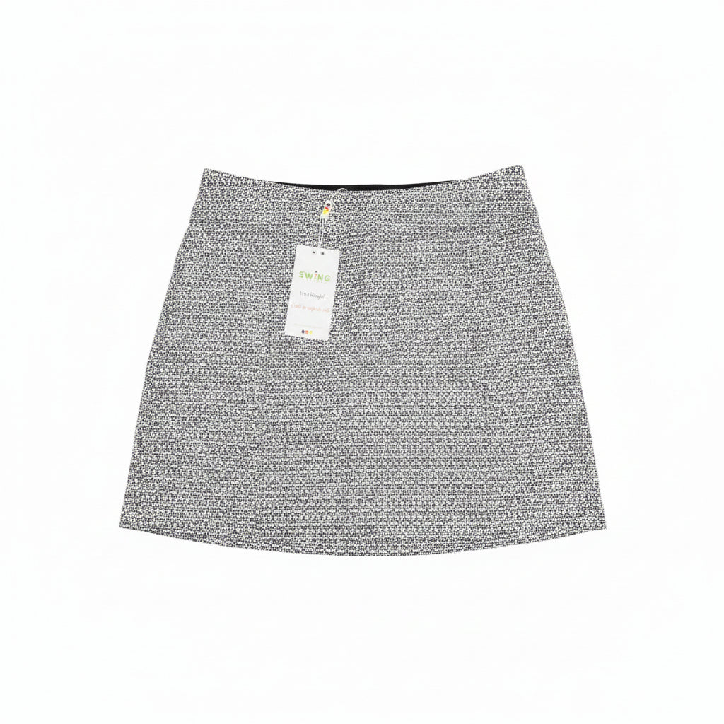 Swing Control Double Front Vent Techno Skort 18" - Black Hounds - 6 - Skorzie