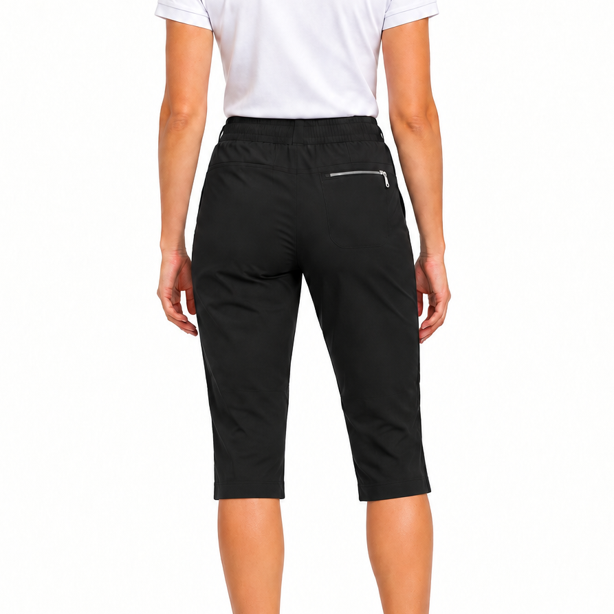 Jamie Sadock Women's Golf Capris Skinnylicious Knee 14.5" Jet Size 8