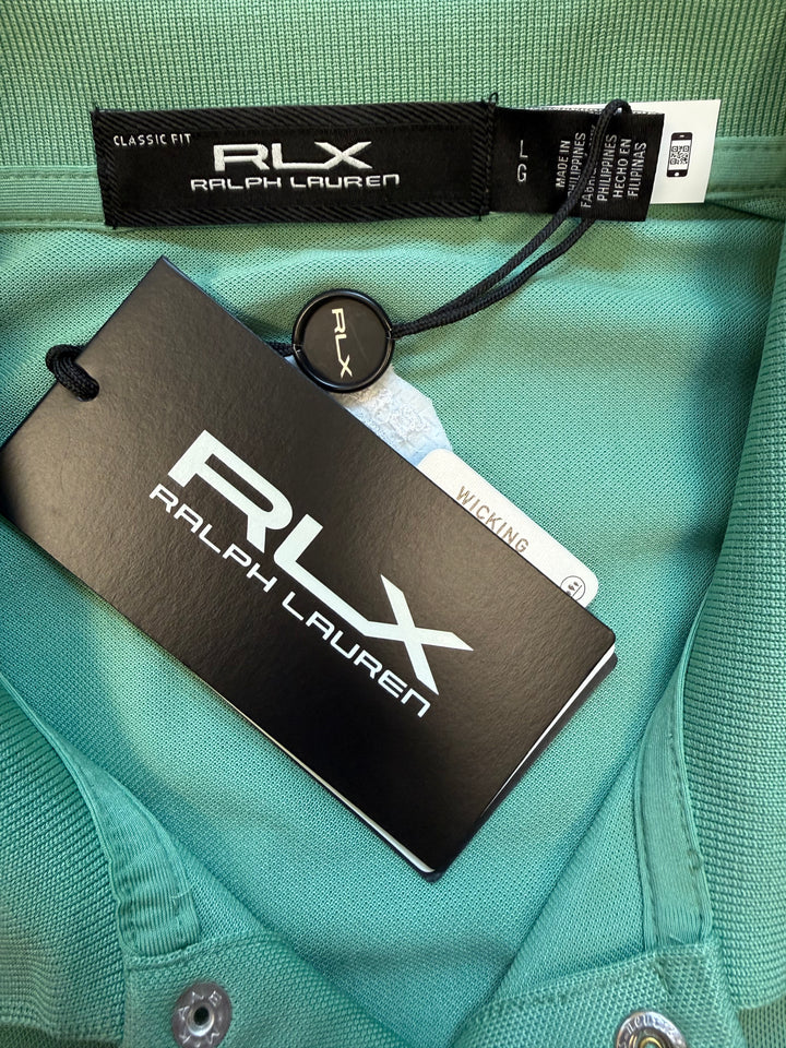 RLX By Ralph Lauren Tailored Fit Sleeveless Polo - Pistachio