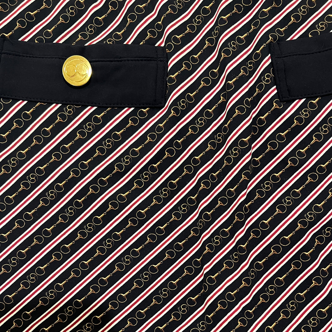Par 69 Women's Skort Bucci (18") Dark Navy Par Print