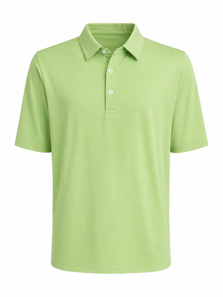 Straight Down Sullivan Polo (w/ logo) - Green - XL