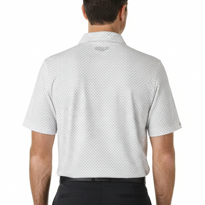 Straight Down Men's Golf Polo Brookhurst Herb Size L