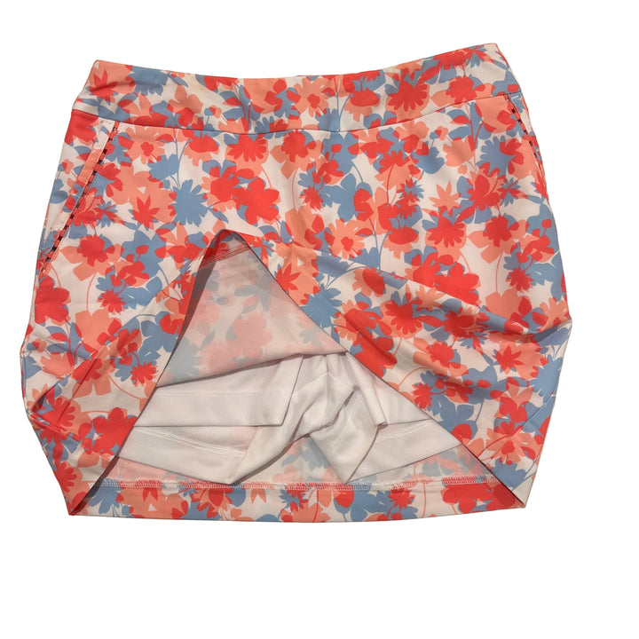EP NY Shadow Floral Skort 16.5" - White Multi - Small - Skorzie
