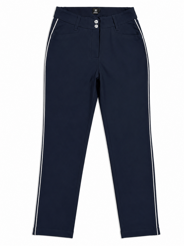 Daily Sports Glam High Water Ankle Pant - Navy