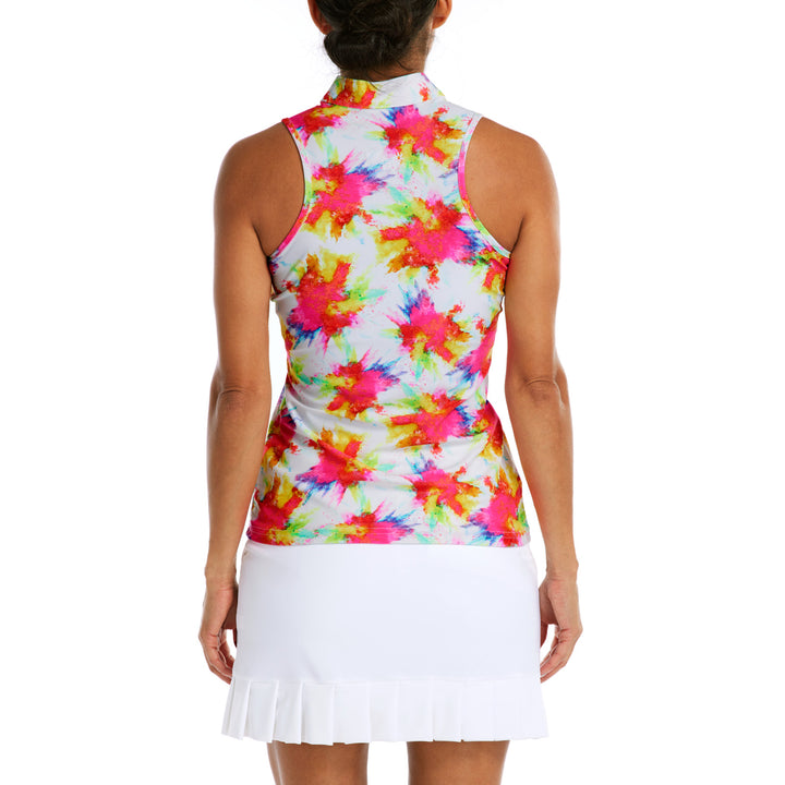 Tzu Tzu Bella Sleeveless Top - Splash (FINAL SALE ITEM)