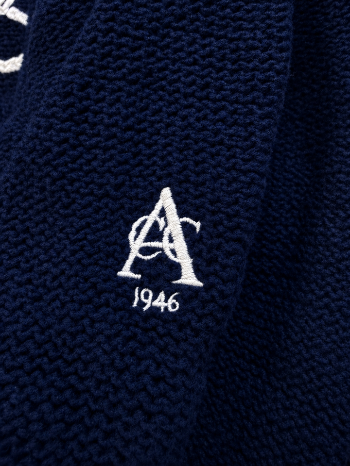 Johnnie-O West Coast Pullover Sweater (w/Logo) - Navy - Small - Skorzie