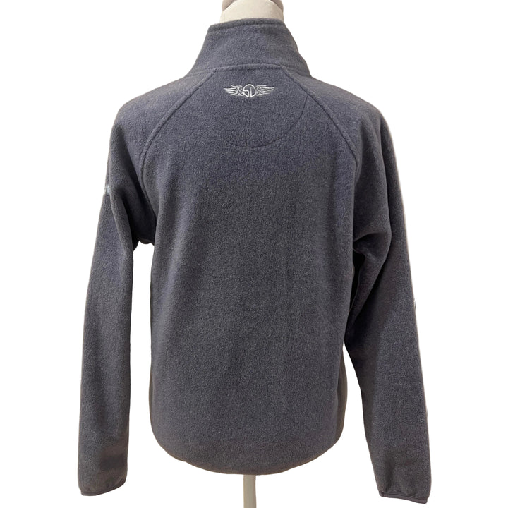 Straight Down Cerro 1/4 Zip (w/ logo) - Bluestone - X-Small - Skorzie