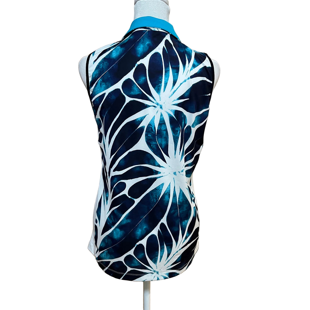 Lohla Sport Zen Sleeveless Top - Navy - Skorzie