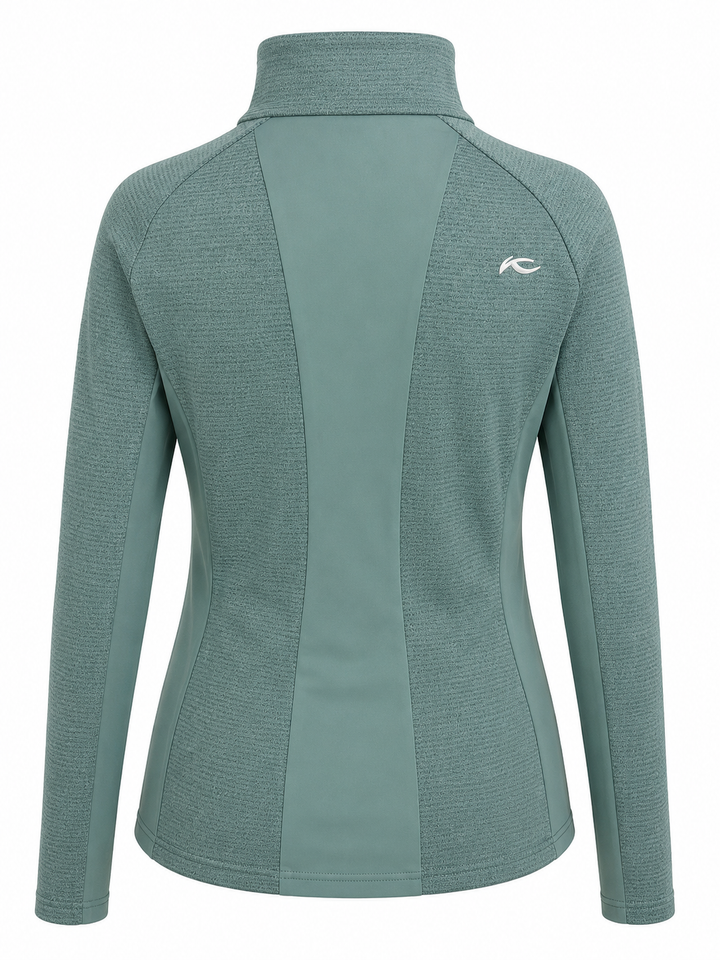 KJUS Emelia Midlayer Jacket (w/ logo) - Patina Green - Medium