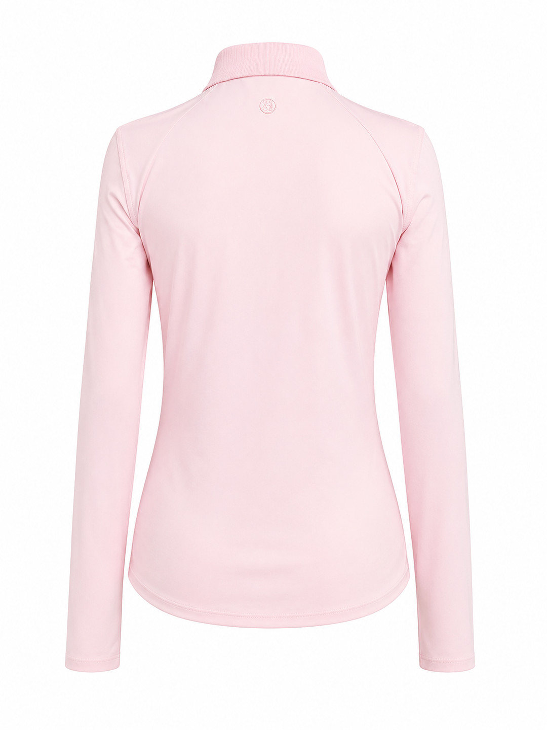 G/FORE Silky Nylon Long Sleeve Zip Polo - Blush - Small