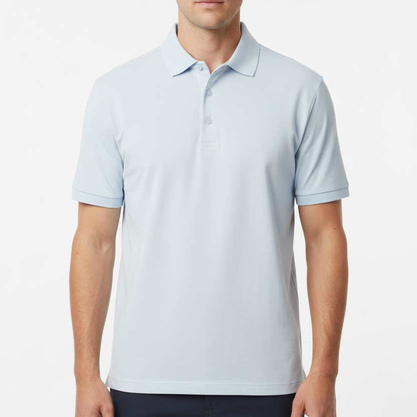 Straight Down Men's Golf Polo Peninsula Stripe Nantucket Size L