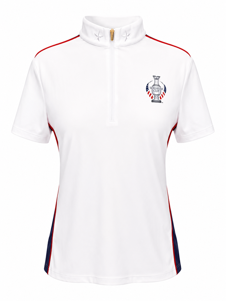Dunning Solheim Cup Players Jersey Polo - White