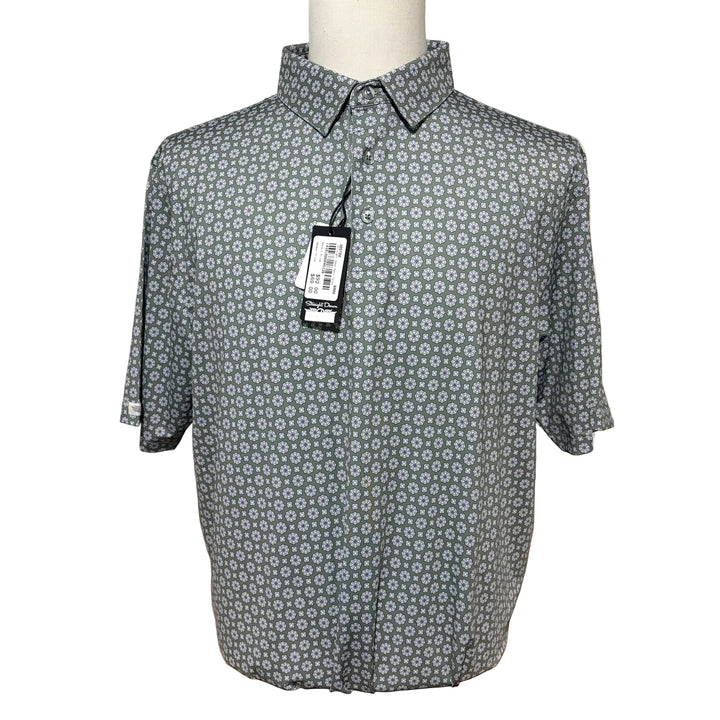 Straight Down Brooks Polo (w/logo) - Pine - Skorzie