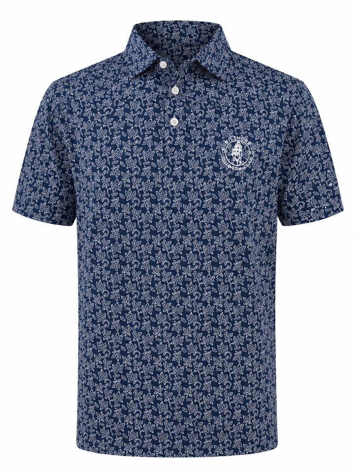 B Draddy Casner Polo (w/ logo) - Regal Blue - XL